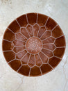 Handmade Leather Pouf M