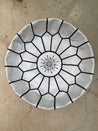Handmade Leather Pouf M