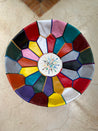 Handmade Leather Pouf L