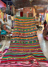 Tribal Boujad Cushions - Orange, Green & Red