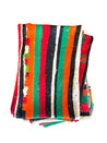 Tribal Boujad Cushions - Orange, Green & Red