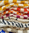 Multicolor Checkered Rug 168/117