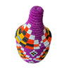 Berber Basket - purple | orange