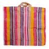 Colorful Recycled Woven Shopper L