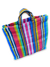 Colorful Recycled Woven Shopper S