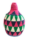 Berber Baskets - green | pink combo