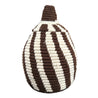 Berber Basket - brown | white