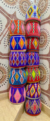 Limited Edition Berber Basket XL - dazzling black & white