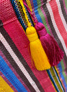 Colorful Recycled Woven Shopper L