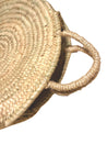 Palm leaf bag with handles