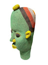 XL Beaded Tribal Heads from Cameroon