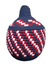 Berber Basket - blue | burgundy | pink