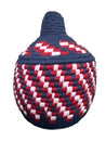 Berber Basket - blue | burgundy | pink