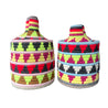 Berber Basket - multi neon