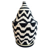 Berber Basket XL - black & white