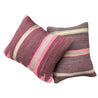 Brown & Pink Boujad Cushions 50/40