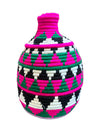 Berber Baskets - green | pink combo
