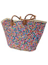 FIESTA Sequined Shopper with Leather Handles
