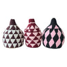 Berber Baskets - mono pink & burgundy