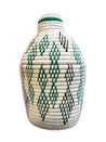 Berber Baskets - green | pink combo