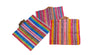Colorful Recycled Woven Shopper L