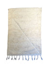 All White Beni Ouarain Rug 163/113