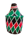 Berber Baskets - green | pink combo