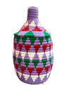 Berber Baskets - green | pink combo