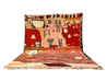 Exclusive XXL Boujad Rug - red