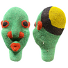 Beaded Tribal Heads from Cameroon - Medium