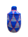 Berber Basket - red & blue