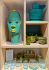 XL Beaded Tribal Heads from Cameroon