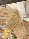 BELL - Palm Lampshade with Fringes