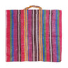 Colorful Recycled Woven Shopper L
