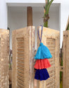 Triple colorful handmade tassels - escape exclusive
