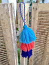 Triple colorful handmade tassels - escape exclusive
