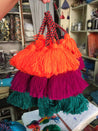 Triple colorful handmade tassels - escape exclusive