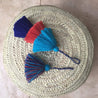 Triple colorful handmade tassels - escape exclusive